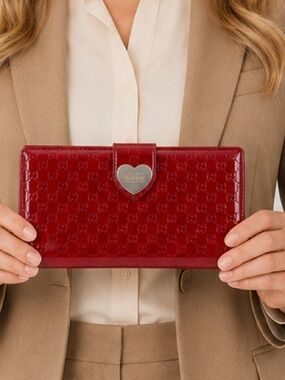 Gucci Red Women's Wallet
